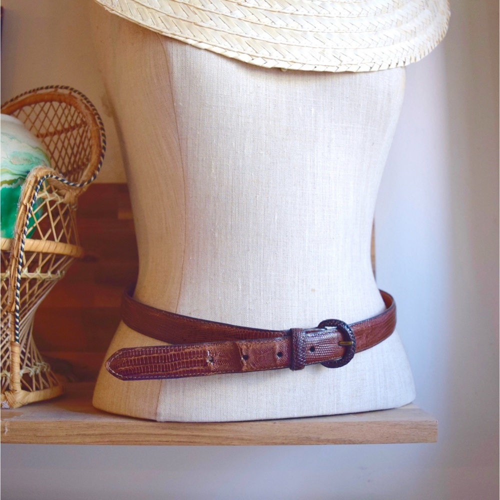 Polo Ralph Lauren Lizard Skin Belt